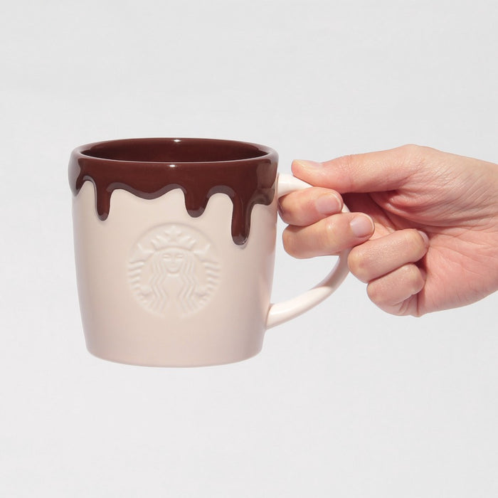 Starbucks Japan - 2026 Bitter & Sweet Collection x Valentine's Day 2026 Logo Chocolate Mug 355ml (Release Date: Jan 12, 2026)