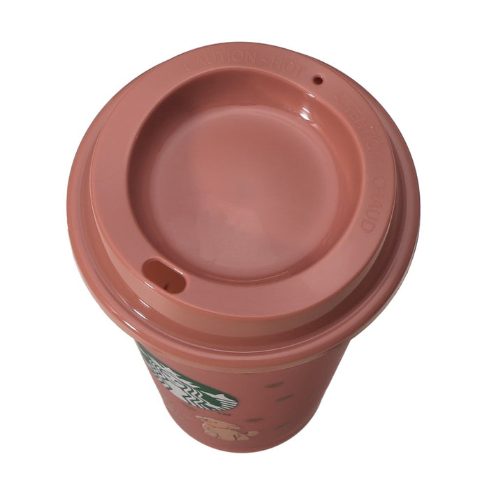Starbucks Japan - 2026 Bitter & Sweet Collection x Valentine 2026 Color Changing Reusable Cup 473ml + Valentine 2026 Reusable Cup Drink Hole Cap Bearista (Release Date: Jan 12, 2026)