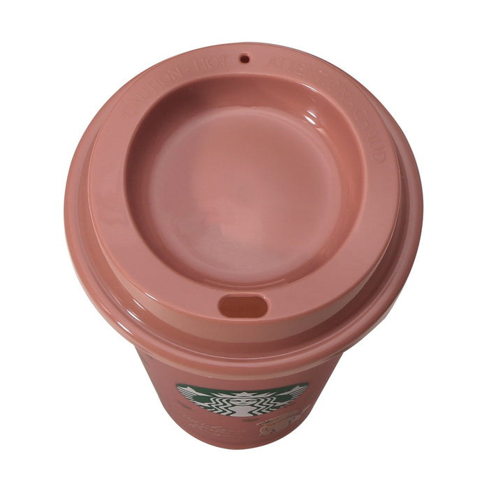 Starbucks Japan - 2026 Bitter & Sweet Collection x Valentine 2026 Color Changing Reusable Cup 473ml + Valentine 2026 Reusable Cup Drink Hole Cap Bearista (Release Date: Jan 12, 2026)