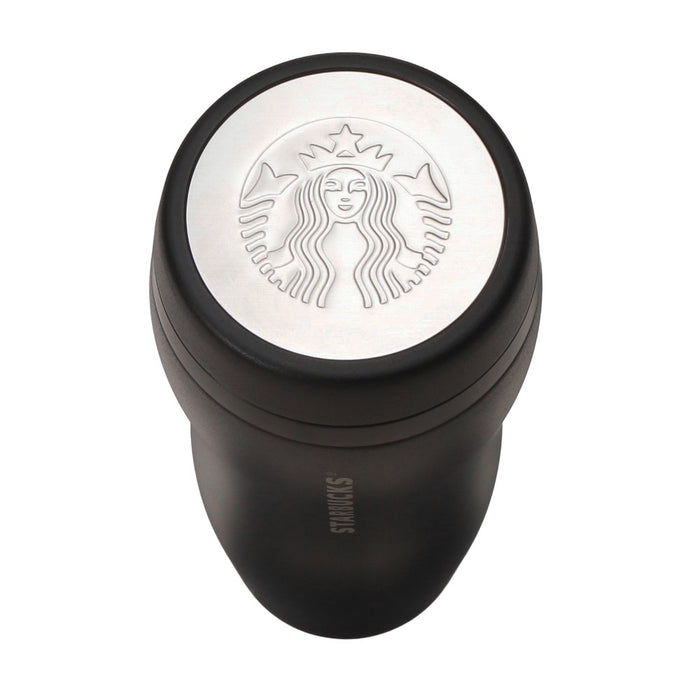 Starbucks Japan - 2026 Bitter & Sweet Collection x Gift boxed curved stainless steel bottle, Black, 355ml (Release Date: Jan 12, 2026)