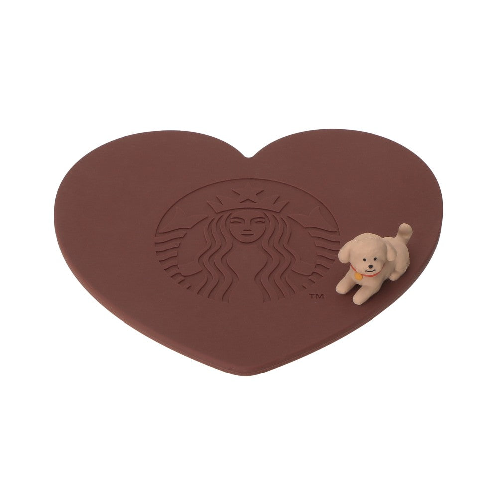 Starbucks Japan - 2026 Bitter & Sweet Collection x Valentine's Day 2026 Silicone Coaster (Release Date: Jan 12, 2026)