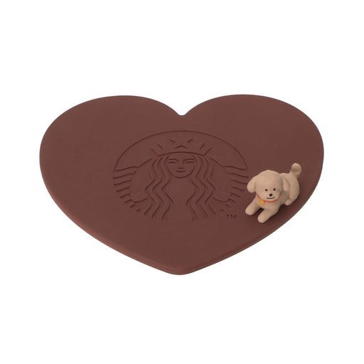 Starbucks Japan - 2026 Bitter & Sweet Collection x Valentine's Day 2026 Silicone Coaster (Release Date: Jan 12, 2026)