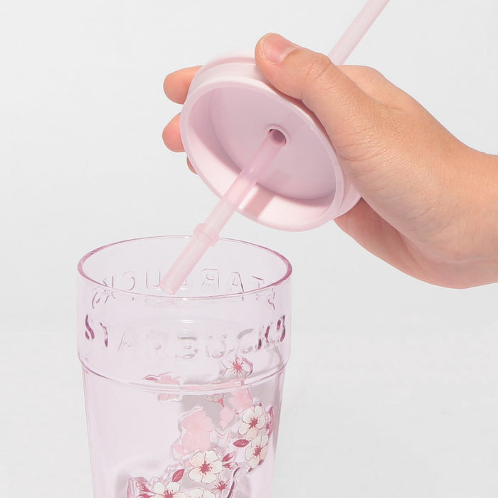 Starbucks Japan - 2026 Cherry Blossom "Sakura Shine Brightly" Collection x Glass Tumbler Pink 473ml (Release Date: Feb 16, 2026)