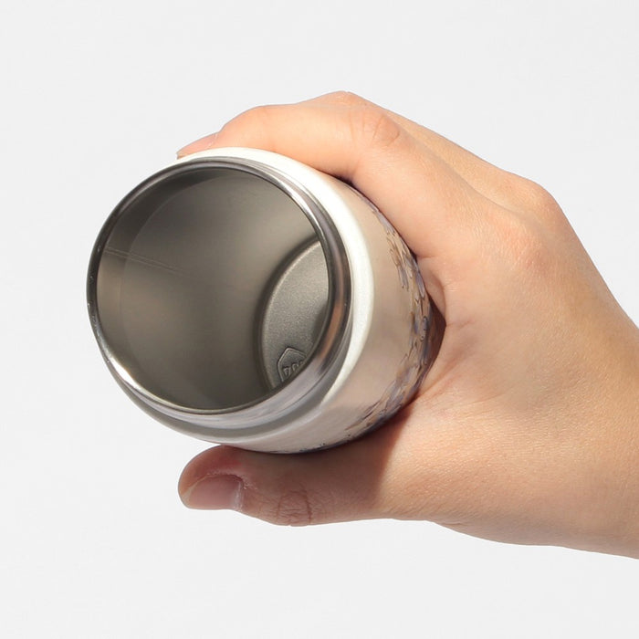 Starbucks Japan - 2026 Cherry Blossom "Sakura Twinkle Gently" Collection x Stainless Steel Bottle , Shell White, 355ml (Release Date: Mar 3, 2026)