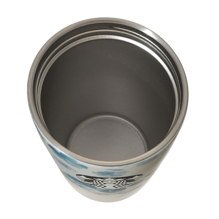 Starbucks Japan - 2026 Cherry Blossom "Sakura Twinkle Gently" Collection x Strap Cup Shape Stainless Steel Bottle, Airy Blue, 35ml (Release Date: Mar 3, 2026)