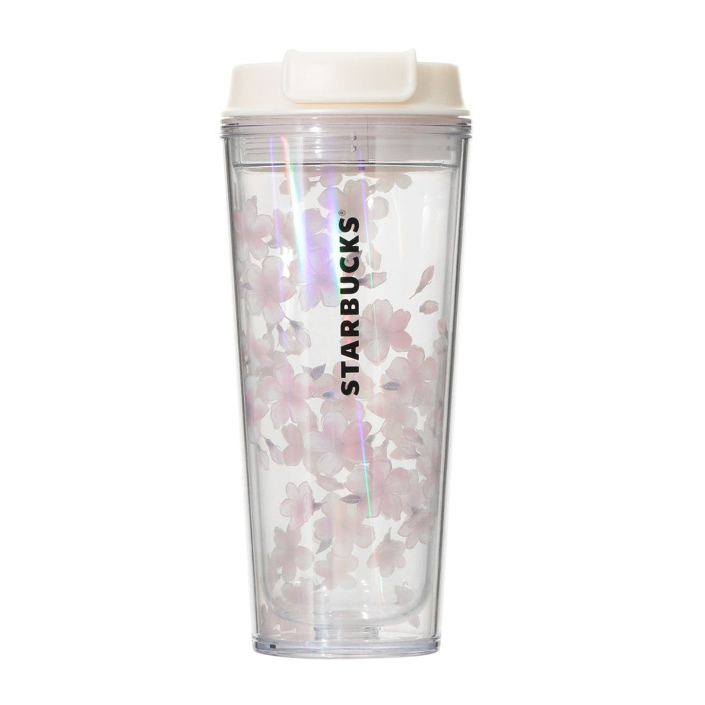 Starbucks Japan - 2026 Cherry Blossom "Sakura Twinkle Gently" Collection x Tumbler White 473ml (Release Date: Mar 3, 2026)