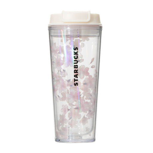 Starbucks Japan - 2026 Cherry Blossom "Sakura Twinkle Gently" Collection x Tumbler White 473ml (Release Date: Mar 3, 2026)