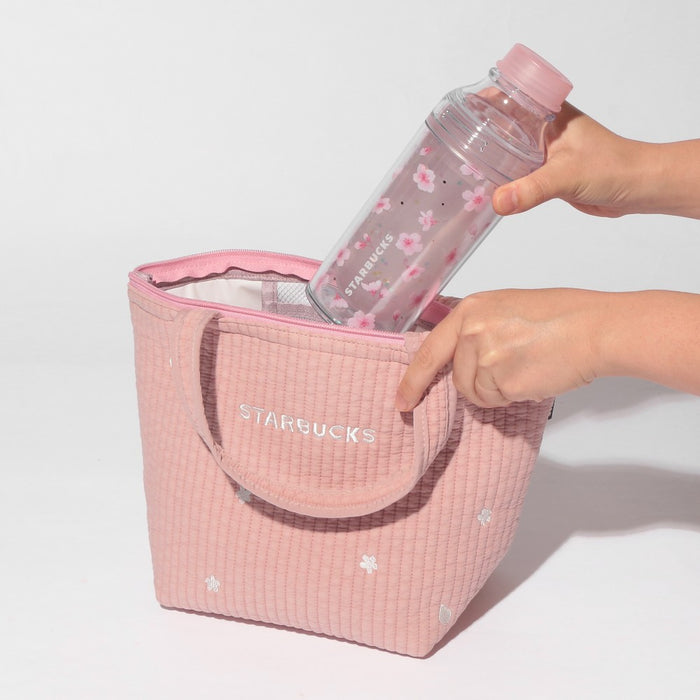 Starbucks Japan - 2026 Cherry Blossom "Sakura Shine Brightly" Collection x Cooler Tote Bag (Release Date: Feb 16, 2026)