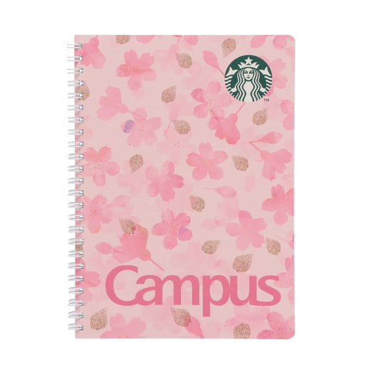Starbucks Japan - 2026 Cherry Blossom "Sakura Shine Brightly" Collection x Starbucks Campus Ring Notebook, Pink (Release Date: Feb 16, 2026)