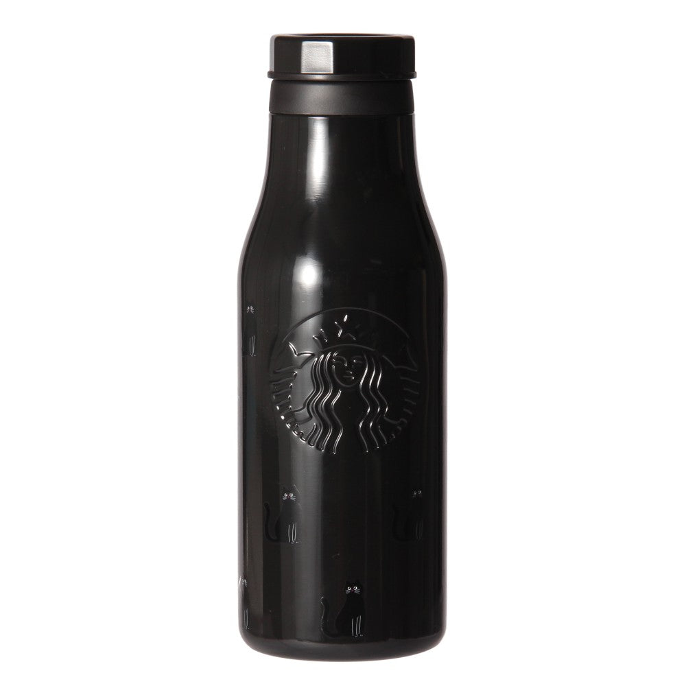 Starbucks Japan - 2026 Moon Light Halloween Collection x Stainless Steel Logo Bottle Cat Glow in the Dark 473ml (Release Date: Oct 8, 2026)