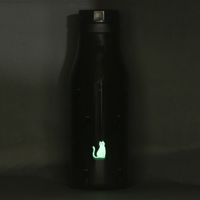 Starbucks Japan - 2026 Moon Light Halloween Collection x Stainless Steel Logo Bottle Cat Glow in the Dark 473ml (Release Date: Oct 8, 2026)