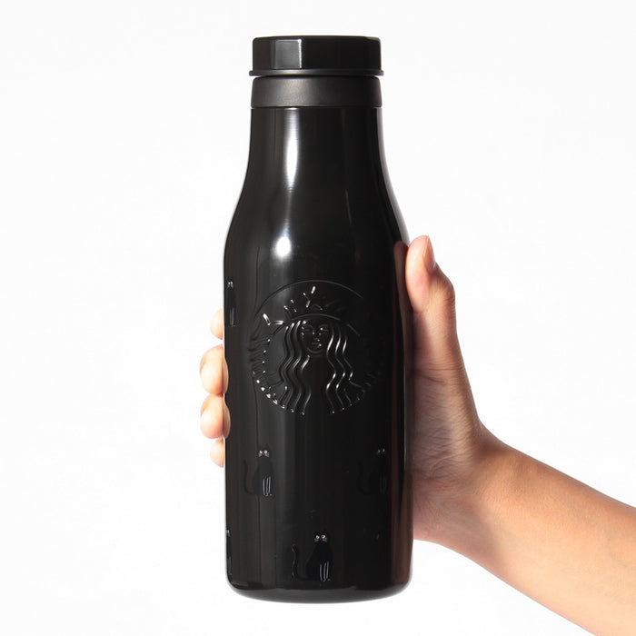 Starbucks Japan - 2026 Moon Light Halloween Collection x Stainless Steel Logo Bottle Cat Glow in the Dark 473ml (Release Date: Oct 8, 2026)