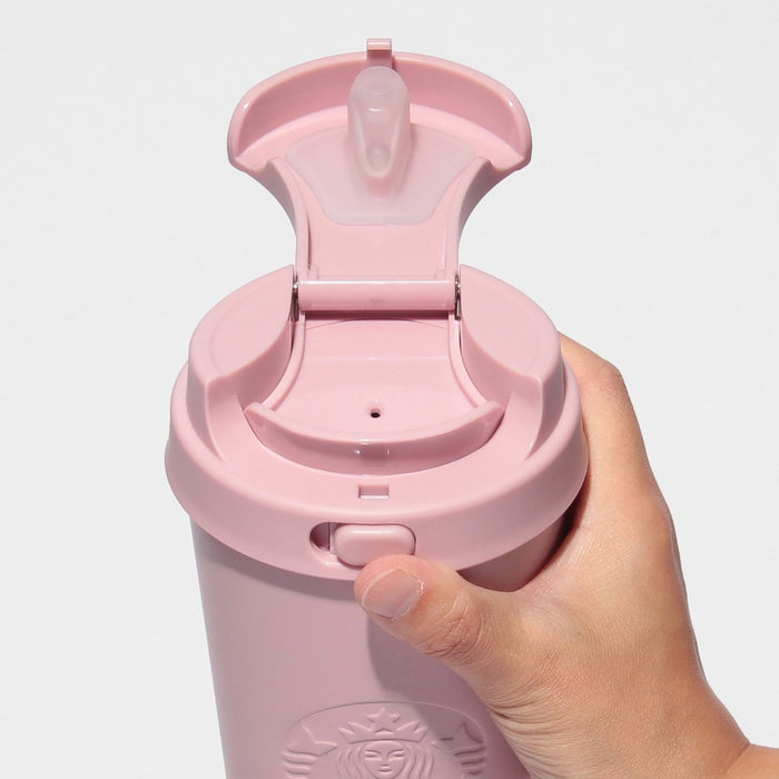 Starbucks Japan - 2026 Moon Light Halloween Collection x Stainless Steel TOG O Bottle Cat Light Pink 473ml (Release Date: Oct 8, 2026)