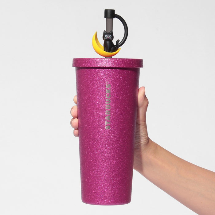 Starbucks Japan - 2026 Moon Light Halloween Collection x Stainless Steel Cold Cup Tumbler Glitter Pink 591 ml (Release Date: Oct 8, 2026)