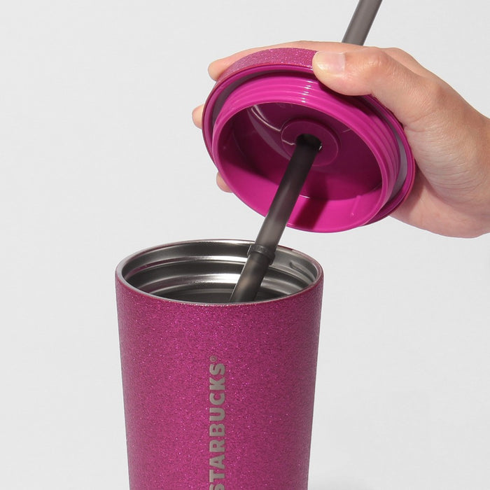 Starbucks Japan - 2026 Moon Light Halloween Collection x Stainless Steel Cold Cup Tumbler Glitter Pink 591 ml (Release Date: Oct 8, 2026)