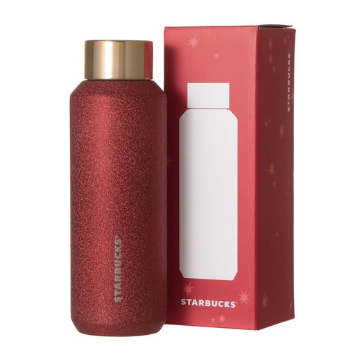 Starbucks Japan - 2026 Holiuday Collection x Stainless Steel Bottle Glitter Red 473ml (Release Date: Oct 30, 20226)