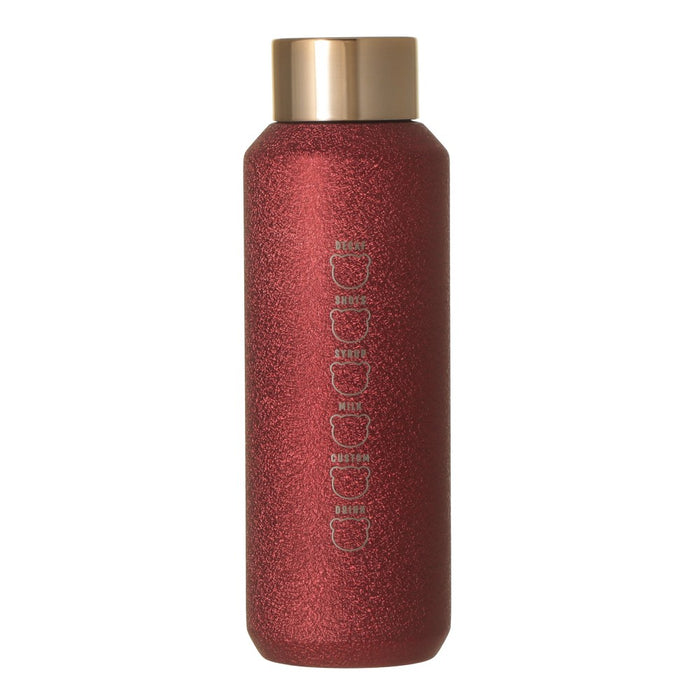 Starbucks Japan - 2026 Holiuday Collection x Stainless Steel Bottle Glitter Red 473ml (Release Date: Oct 30, 20226)