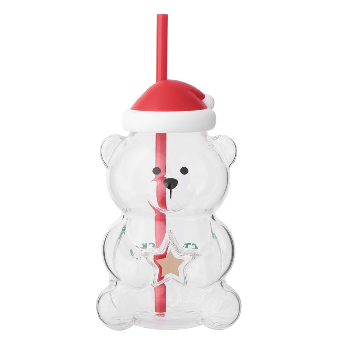 Starbucks Japan - 2026 Holiday Collection x Glass Tumbler Bearista 473ml (Release Date: Oct 30, 20226)