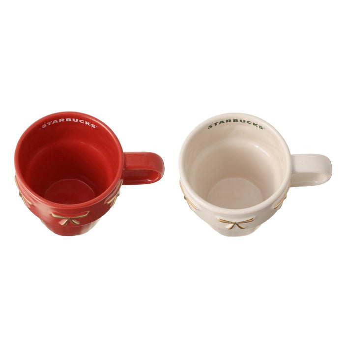 Starbucks Japan - 2026 Holiuday Collection x Stacking Mug 237ml Pair Set of 2 (Release Date: Oct 30, 20226)