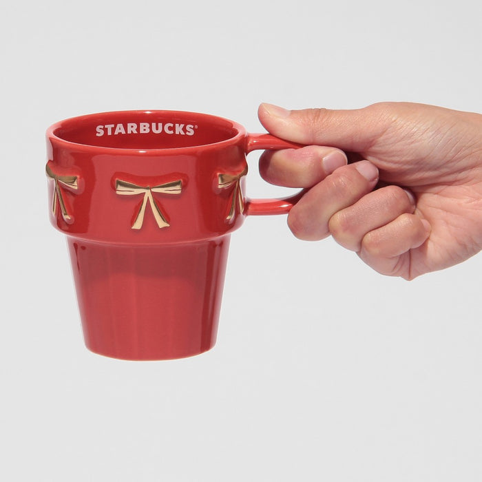 Starbucks Japan - 2026 Holiuday Collection x Stacking Mug 237ml Pair Set of 2 (Release Date: Oct 30, 20226)
