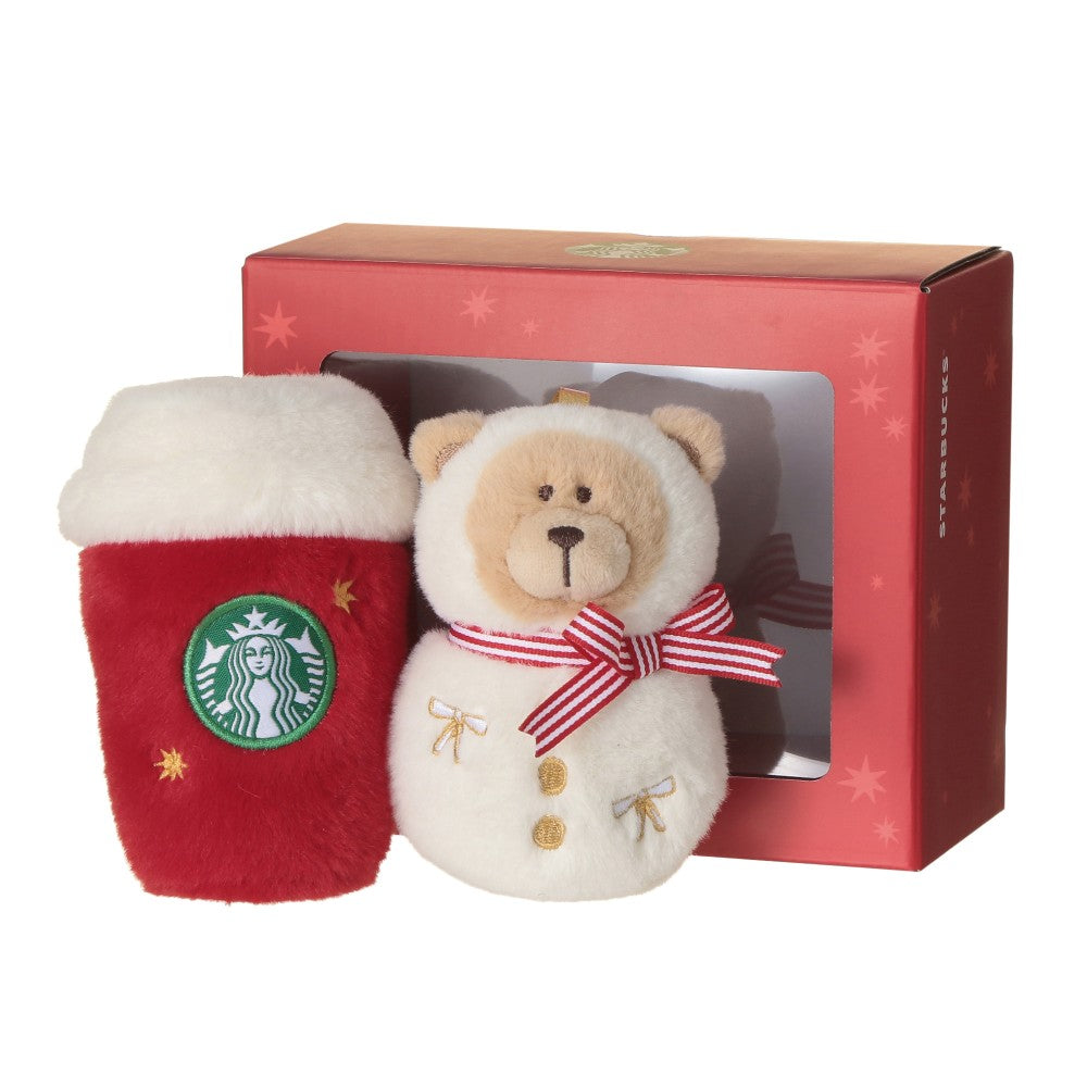 Starbucks Japan - 2026 Holiuday Collection x Plush Ornament Box Set of 2 (Release Date: Oct 30, 20226)