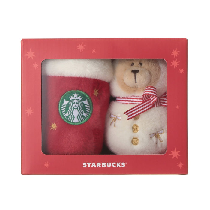 Starbucks Japan - 2026 Holiuday Collection x Plush Ornament Box Set of 2 (Release Date: Oct 30, 20226)