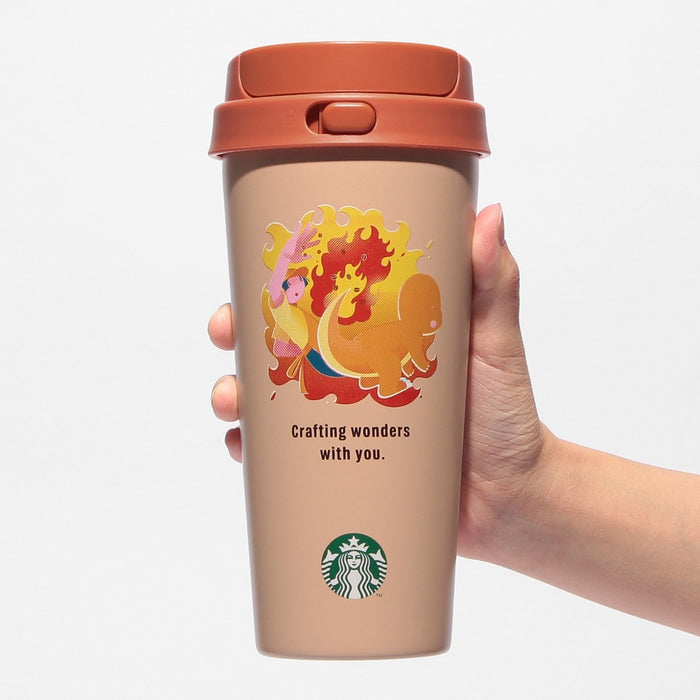 Starbucks Japan - 2026 Pokémon + STARBUCKS Collection x Stainless Steel To-Go Bottle Charmander 473ml (Release Date: Sep 30, 2026)