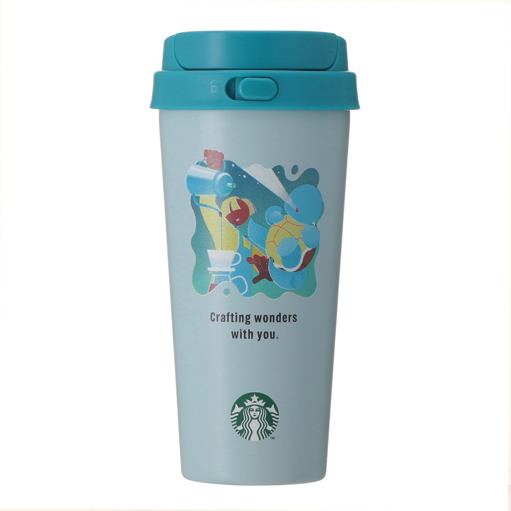 Starbucks Japan - 2026 Pokémon + STARBUCKS Collection x Stainless Steel To-Go Bottle Squirtle 473ml (Release Date: Sep 30, 2026)