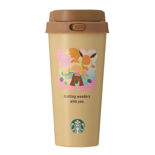 Starbucks Japan - 2026 Pokémon + STARBUCKS Collection x Stainless Steel To-Go Bottle Eevee 473ml (Release Date: Sep 30, 2026)