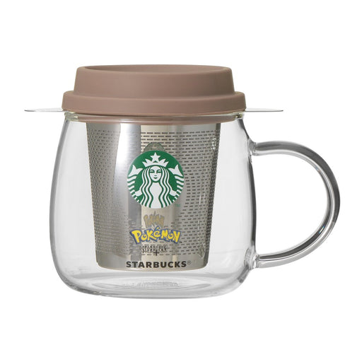 Starbucks Japan - 2026 Pokémon + STARBUCKS Collection x SS Heat-Resistant Glass Mug with Strainer - Coffee Adventure 296ml (Release Date: Sep 30, 2026)