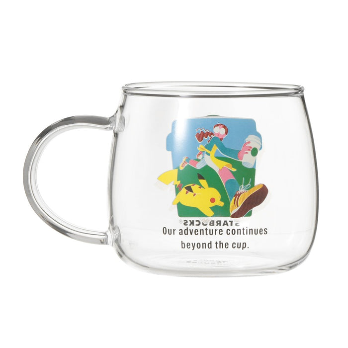 Starbucks Japan - 2026 Pokémon + STARBUCKS Collection x SS Heat-Resistant Glass Mug with Strainer - Coffee Adventure 296ml (Release Date: Sep 30, 2026)