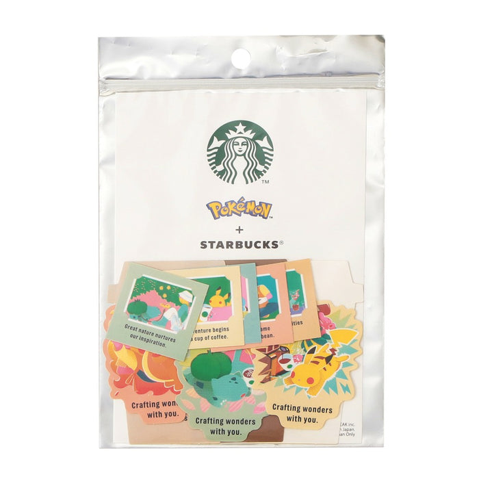 Starbucks Japan - 2026 Pokémon + STARBUCKS Collection x Art Sticker Set (Release Date: Sep 30, 2026)