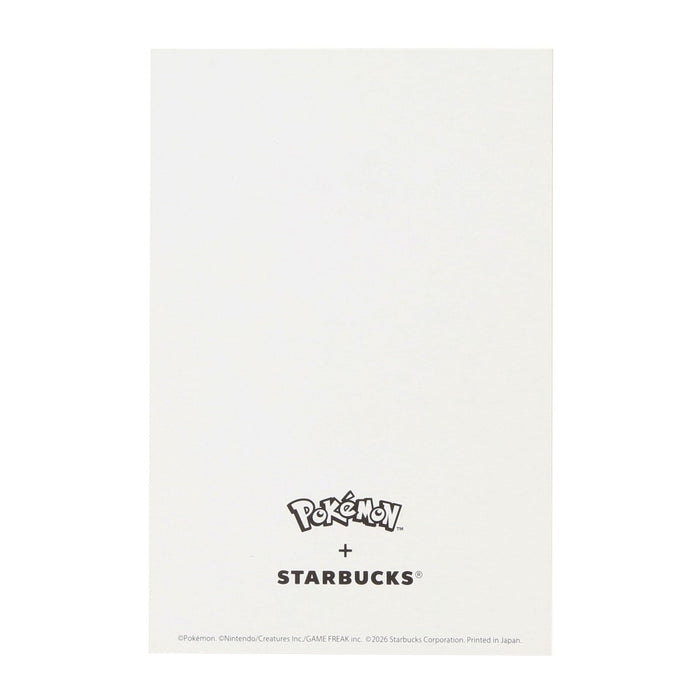 Starbucks Japan - 2026 Pokémon + STARBUCKS Collection x Art Postcard Set of 12 (Release Date: Sep 30, 2026)