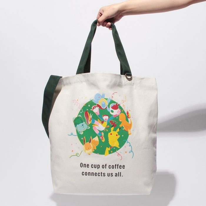 Starbucks Japan - 2026 Pokémon + STARBUCKS Collection x Tote Bag: Coffee Connection (Release Date: Sep 30, 2026)