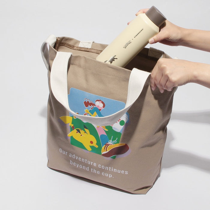 Starbucks Japan - 2026 Pokémon + STARBUCKS Collection x Tote Bag: Coffee Adventure (Release Date: Sep 30, 2026)