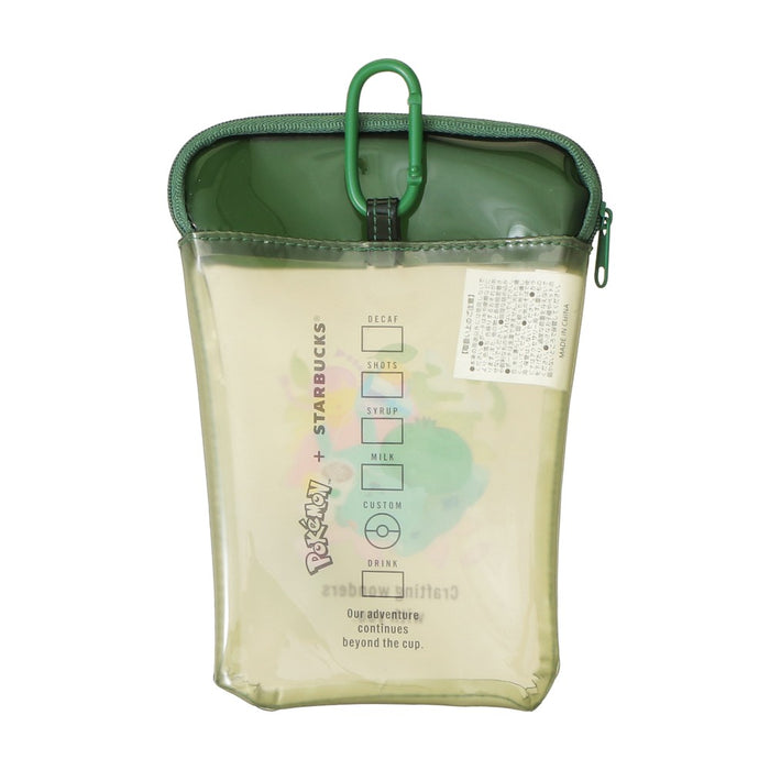 Starbucks Japan - 2026 Pokémon + STARBUCKS Collection x Cup -Shaped PVC Pouch - Bulbasaur (Release Date: Sep 30, 2026)