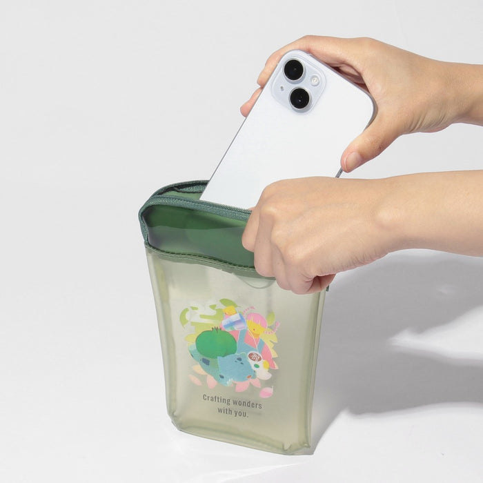 Starbucks Japan - 2026 Pokémon + STARBUCKS Collection x Cup -Shaped PVC Pouch - Bulbasaur (Release Date: Sep 30, 2026)