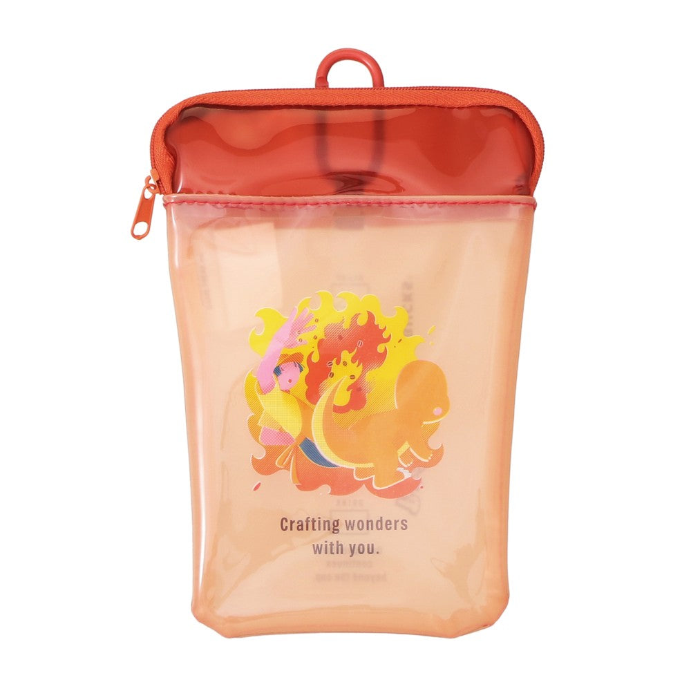 Starbucks Japan - 2026 Pokémon + STARBUCKS Collection x Cup -Shaped PVC Pouch - Charmander (Release Date: Sep 30, 2026)