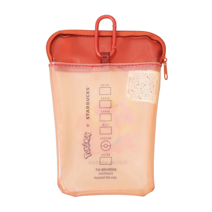 Starbucks Japan - 2026 Pokémon + STARBUCKS Collection x Cup -Shaped PVC Pouch - Charmander (Release Date: Sep 30, 2026)