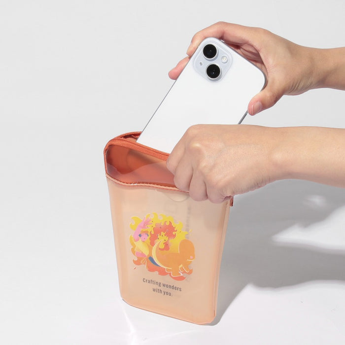 Starbucks Japan - 2026 Pokémon + STARBUCKS Collection x Cup -Shaped PVC Pouch - Charmander (Release Date: Sep 30, 2026)