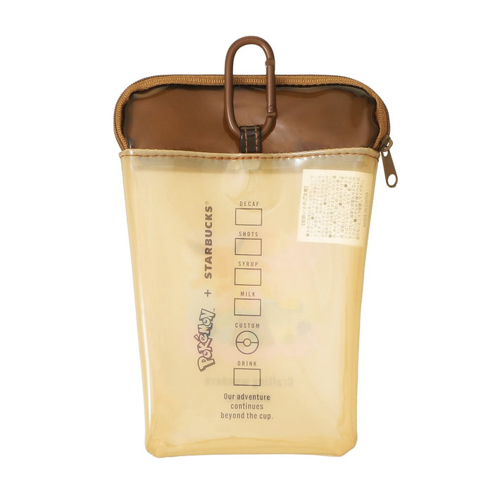 Starbucks Japan - 2026 Pokémon + STARBUCKS Collection x Cup -Shaped PVC Pouch - Eevee (Release Date: Sep 30, 2026)