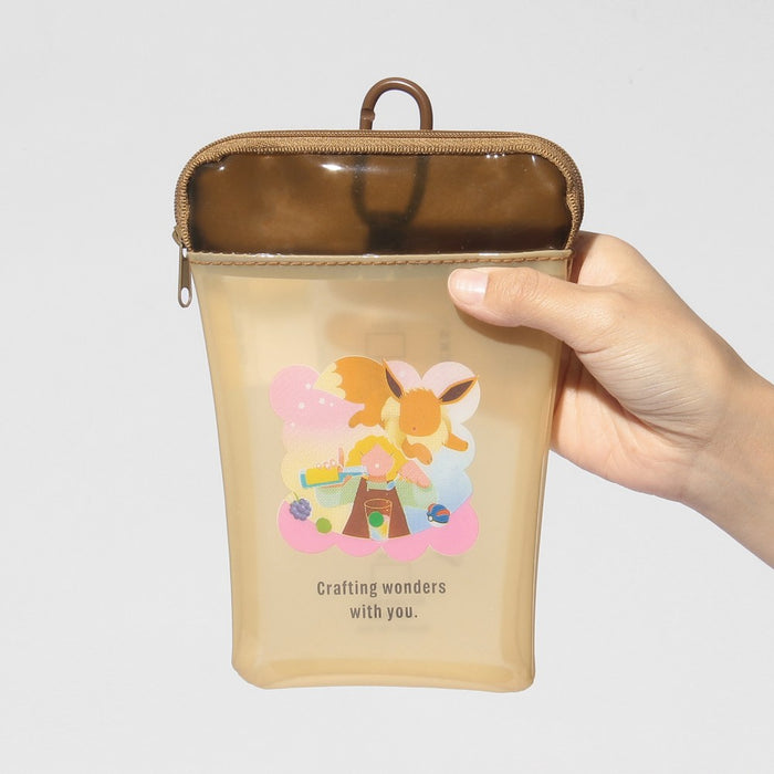 Starbucks Japan - 2026 Pokémon + STARBUCKS Collection x Cup -Shaped PVC Pouch - Eevee (Release Date: Sep 30, 2026)