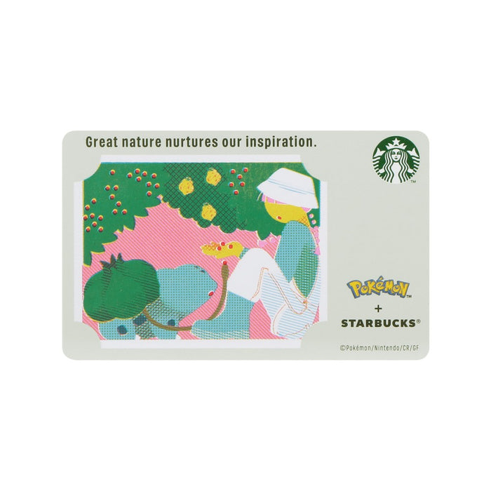 Starbucks Japan - 2026 Pokémon + STARBUCKS Collection x Starbucks Card Gift Bulbasaur (Release Date: Sep 30, 2026)