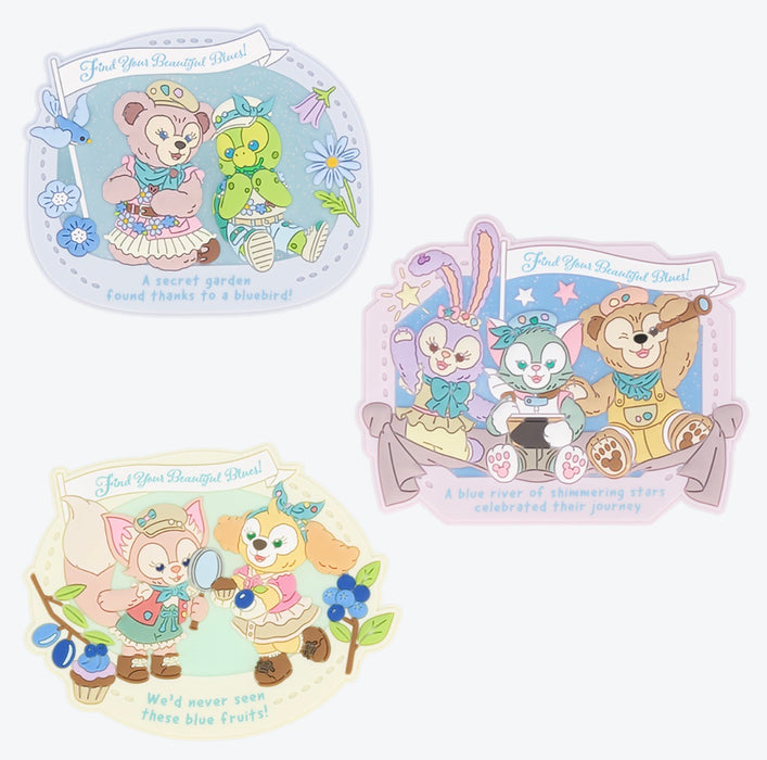 TDR - 2026 Duffy & Friends "Find Your Beautiful Blues" Series #2 Collection x Decorative Magnets Set of 3 (Release Date: Jul 7, 2026)