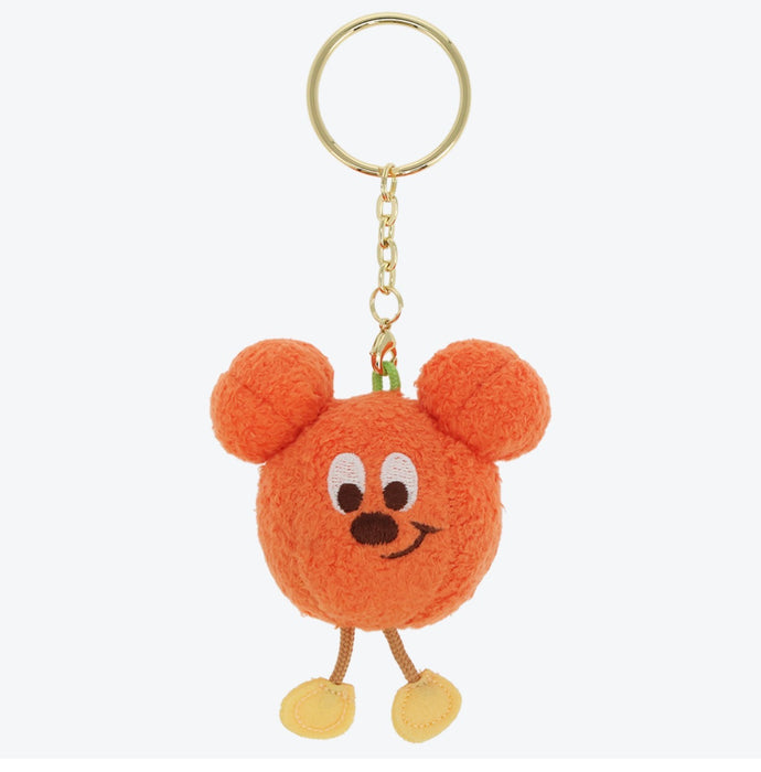 TDR - 2026 Disney Halloween x Mickey & Minnie Mouse 'Scared Ghost & Pumpkin Lantern Collection x Pumpkin Lantern Plush Keychains Set of 3 (Release Date: Sept 15, 2026)