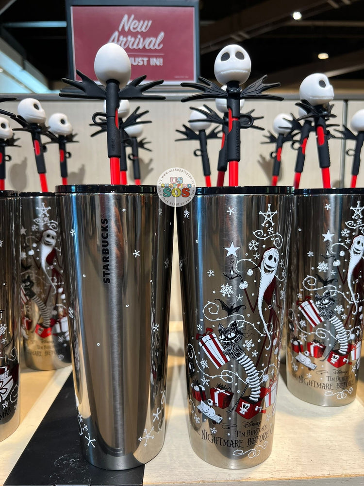 DLR/WDW - The Nightmare Before Christmas - Starbucks Christmas Jack Stainless Steel Cold Cup