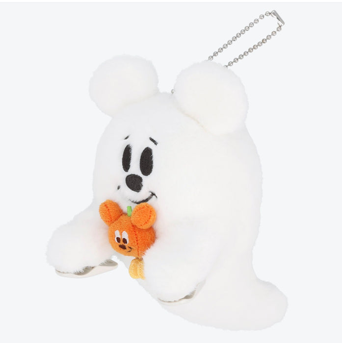 TDR - 2026 Disney Halloween x Mickey & Minnie Mouse 'Scared Ghost & Pumpkin Lantern Collection x Shoulder Plush Toy & Keychain (Release Date: Sept 15, 2026)