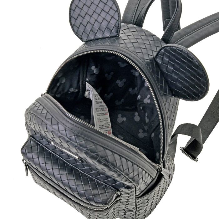 HKDL - Loungefly Minnie Black Intrecciato Backpack