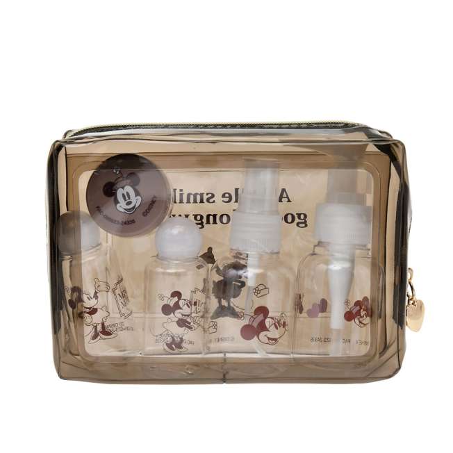 JDS - Sepia Color Health & Beauty Tool x Minnie Bottle Case Set with Pouch
