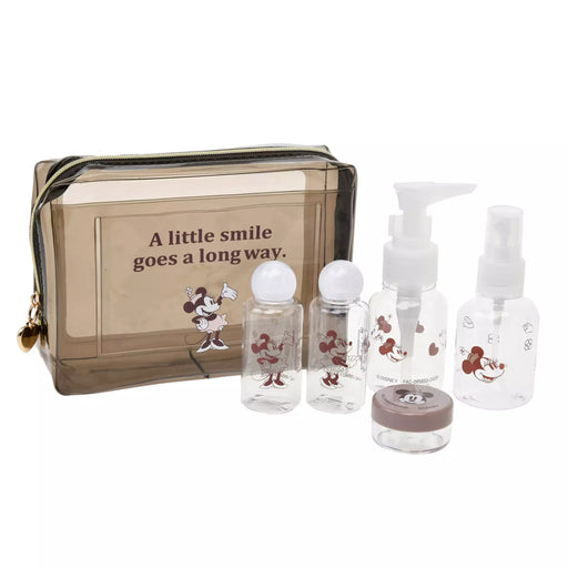 JDS - Sepia Color Health & Beauty Tool x Minnie Bottle Case Set with Pouch
